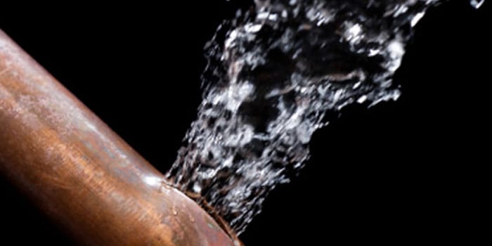 leaking pipe