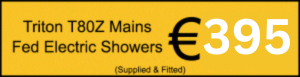 Triton T80Z Mains Fed Electric Shower